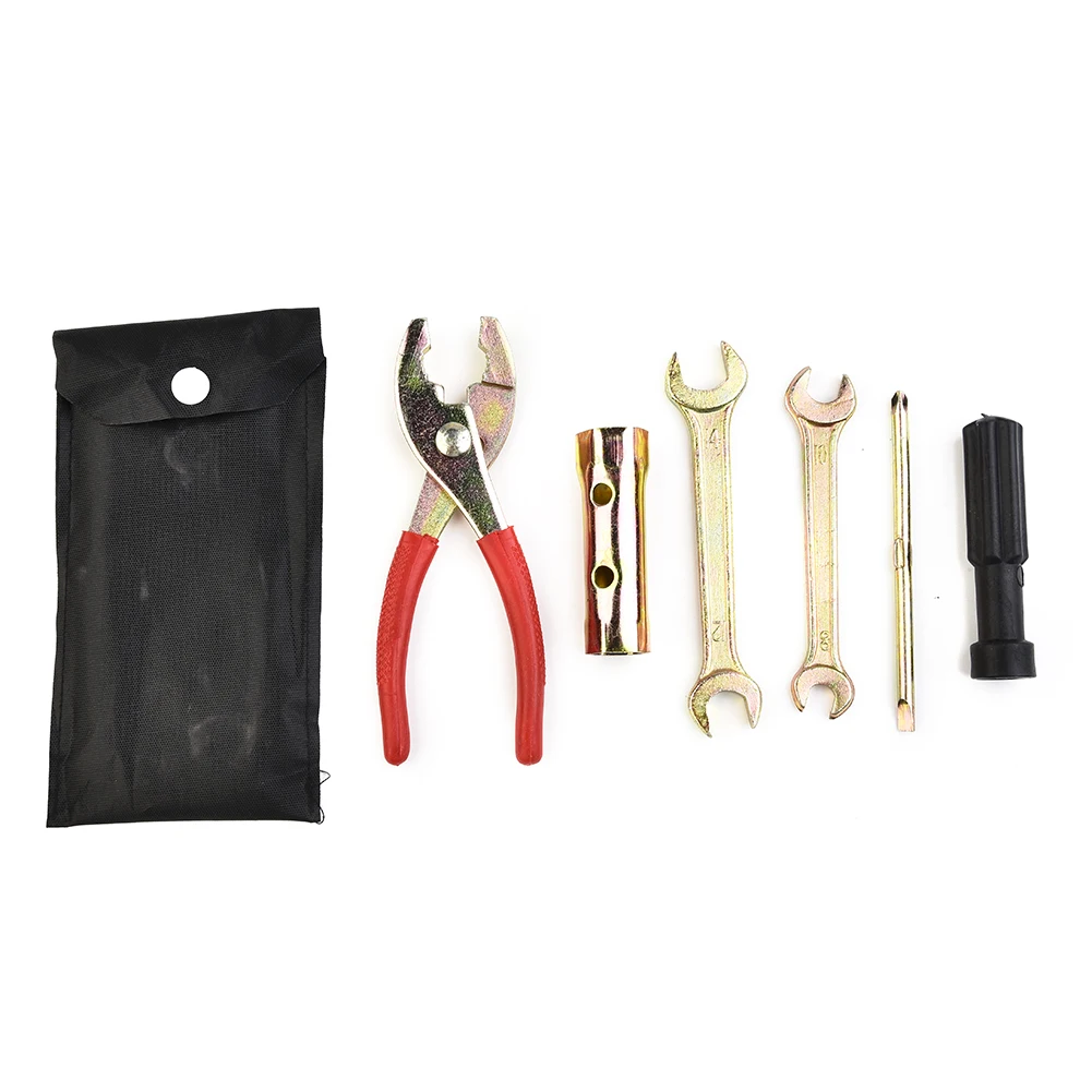 5PCS Universal Motorcycle Spark Plug Wrench Socket Tool Kit With Storage Bag For CBR300R/CB300F/FA CBR600F Portable Repair Tool
5PCS Universal Motorcycle Spark Plug Wrench Socket Tool Kit With Storage Bag For CBR300R/CB300F/FA CBR600F Portable Repair Tool