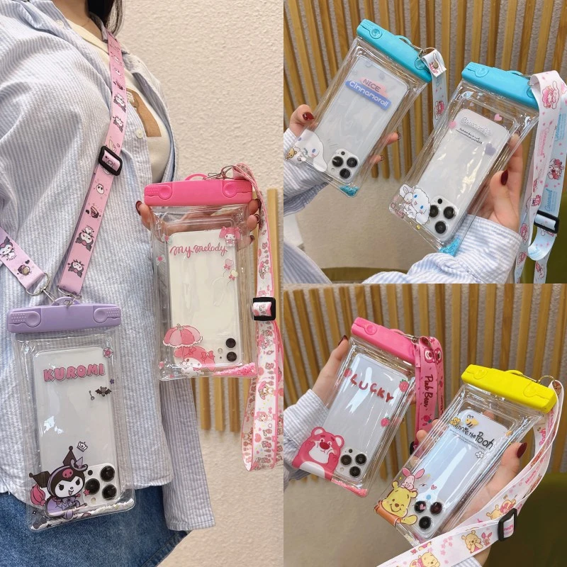 Пляжная сумка Sanrio, водонепроницаемая, с сенсорным экраном, с защитой от дождя
Пляжная сумка Sanrio, водонепроницаемая, с сенсорным экраном, с защитой от дождя