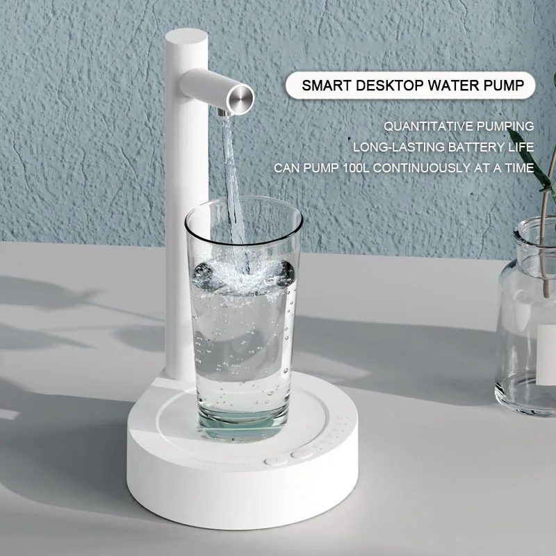 

Электрический диспенсер для воды, портативный настольный автоматический дозатор для питьевой воды с бородкой и USB-зарядкой, чайник