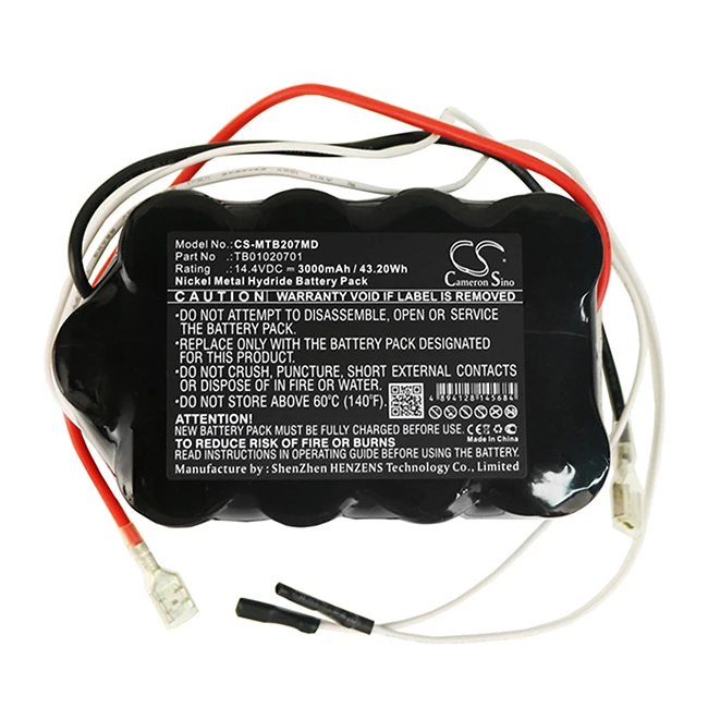 Cameron Sino 3000mAh Battery For Primedic Medtronic DEFI-B M110 M111 M112 M113 TB01020701
Cameron Sino 3000mAh Battery For Primedic Medtronic DEFI-B M110 M111 M112 M113 TB01020701