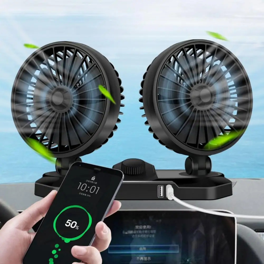 Car Cooling Fan Low Noise Strong Wind 12V/24V 360 Rotatable Car Air Cooler for Van
Car Cooling Fan Low Noise Strong Wind 12V/24V 360 Rotatable Car Air Cooler for Van