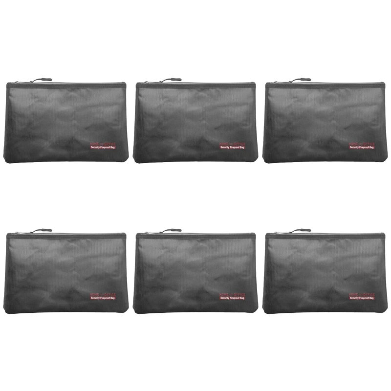 6X Fireproof Money Safe Document Bag. Silicone Coated Fire & Water Resistant Safe Cash Bag. Fireproof Safe Storage
6X Fireproof Money Safe Document Bag. Silicone Coated Fire & Water Resistant Safe Cash Bag. Fireproof Safe Storage