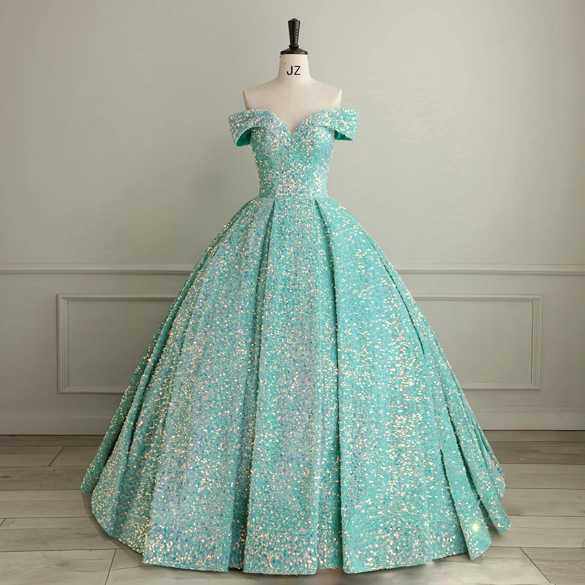 Sparkly Quinceanera Dresses 2023 V Neck Off Shoulder Blue Sequin Sweet 15 16 Prom Birthday Party Gown Lace Up Vestidos De Gala
Sparkly Quinceanera Dresses 2023 V Neck Off Shoulder Blue Sequin Sweet 15 16 Prom Birthday Party Gown Lace Up Vestidos De Gala