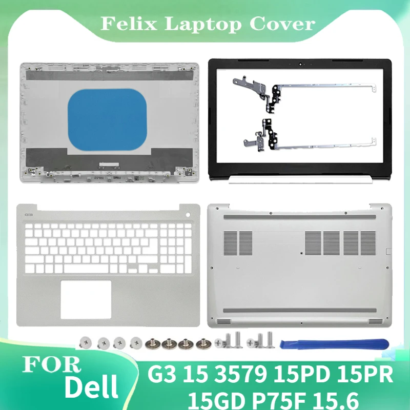 NEW for Dell G3 15 3579 15PD 15PR 15GD P75F 15.6 Inch Laptop LCD Back Cover/Front Bezel/Palmrest/Bottom Case Top Lid Replacement
NEW for Dell G3 15 3579 15PD 15PR 15GD P75F 15.6 Inch Laptop LCD Back Cover/Front Bezel/Palmrest/Bottom Case Top Lid Replacement