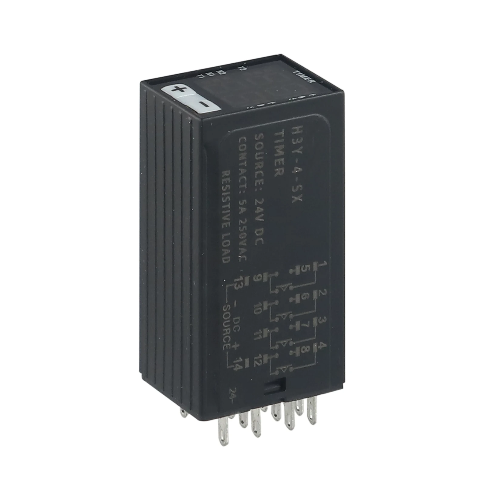DC12V, DC24V, AC220V Digital Display Time Relay Power-On Delay Controller H3Y-4 14Pin Circulating Digital Display TimeRelay
DC12V, DC24V, AC220V Digital Display Time Relay Power-On Delay Controller H3Y-4 14Pin Circulating Digital Display TimeRelay