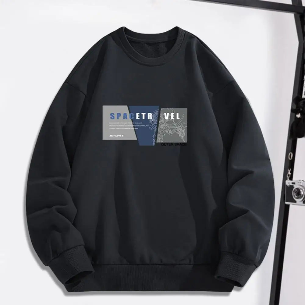 Fall Winter Sweatshirt Letter Print Long Sleeve Round Neck Loose Thick Plush Elastic Cuff Plus Size Mid Length Men Pullover Top
Fall Winter Sweatshirt Letter Print Long Sleeve Round Neck Loose Thick Plush Elastic Cuff Plus Size Mid Length Men Pullover Top