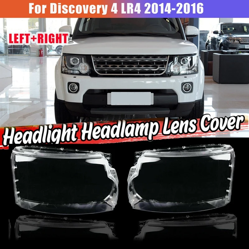 1 пара левая и правая для Land Rover Discovery 4 LR4 2014-16 Автомобильная фара передняя крышка для передней фары
1 пара левая и правая для Land Rover Discovery 4 LR4 2014-16 Автомобильная фара передняя крышка для передней фары