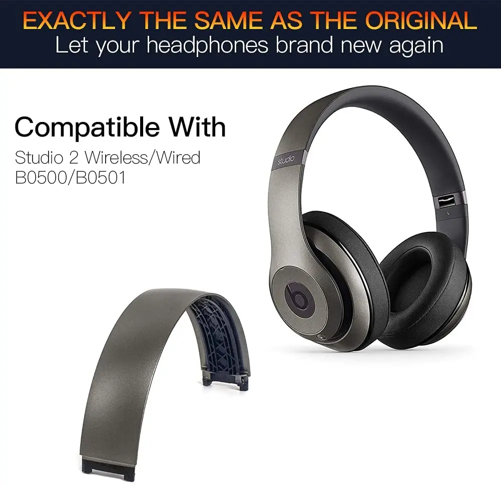 Replacement Headband for Studio 2.0 Headphone Repair Parts Plastic Shell for Beats Studio2.0 Headset Beam Replacement Headband for Studio 2.0 Headphone Repair Parts Plastic Shell for Beats Studio2.0 Headset Beam