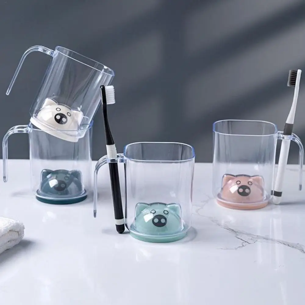 with Toothbrush Holder Toothbrush Cup Easy Clean with Handles Brushing Cup Plastic Transparent Wash Tooth Mug
with Toothbrush Holder Toothbrush Cup Easy Clean with Handles Brushing Cup Plastic Transparent Wash Tooth Mug