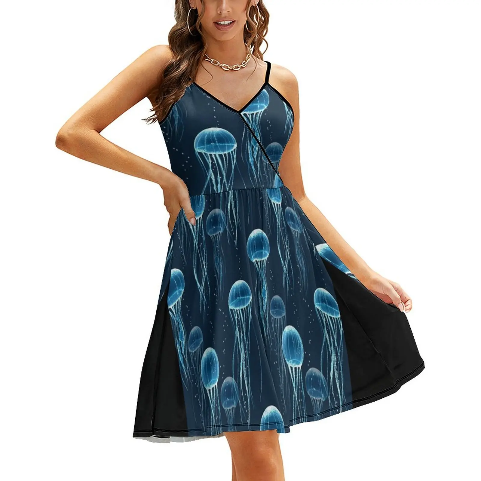 Glowing jellyfish Sling Dress clothes for woman birthday dresses for women women dresses
Glowing jellyfish Sling Dress clothes for woman birthday dresses for women women dresses