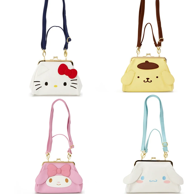 Sanrio Hellokitty Mymelody Purin Cinnamoroll, милый мультяшный мессенджер, сумка через плечо, сумка для девушек с сердцем, ПУ сумка для хранения
Sanrio Hellokitty Mymelody Purin Cinnamoroll, милый мультяшный мессенджер, сумка через плечо, сумка для девушек с сердцем, ПУ сумка для хранения