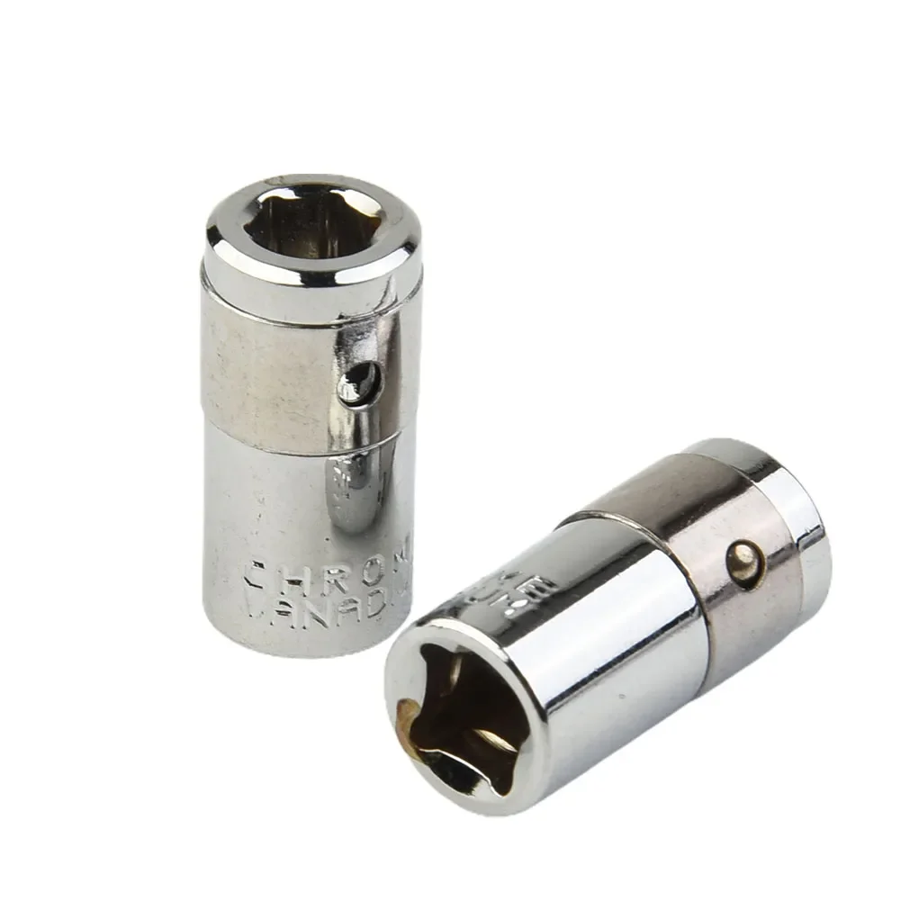 2pcs Ratchet Socket Adapter 1/4" Square Drive To 1/4" Hex Socket Bits Converter Quick Release Screwdriver Holder Adapter
2pcs Ratchet Socket Adapter 1/4" Square Drive To 1/4" Hex Socket Bits Converter Quick Release Screwdriver Holder Adapter