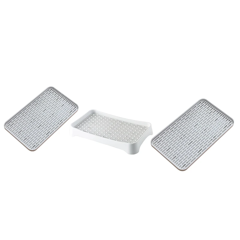 Kitchen Soap Tray,Double Layer Sink Organizer For Kitchen/Bathroom,Soap And Sponge Holder With Detachable Drain Tray
Kitchen Soap Tray,Double Layer Sink Organizer For Kitchen/Bathroom,Soap And Sponge Holder With Detachable Drain Tray