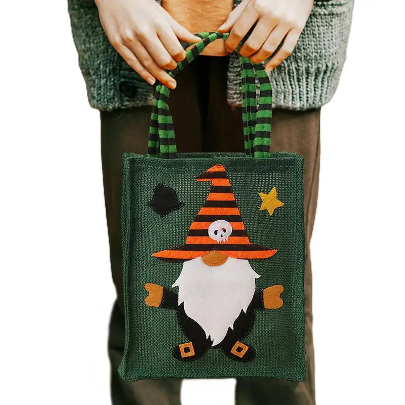 Linen Tote Bags Exquisite Gnome Printed Bags Lightweight Grocery Shopping Pouch Multifunctional Halloween Handheld Candy Bag For
Linen Tote Bags Exquisite Gnome Printed Bags Lightweight Grocery Shopping Pouch Multifunctional Halloween Handheld Candy Bag For