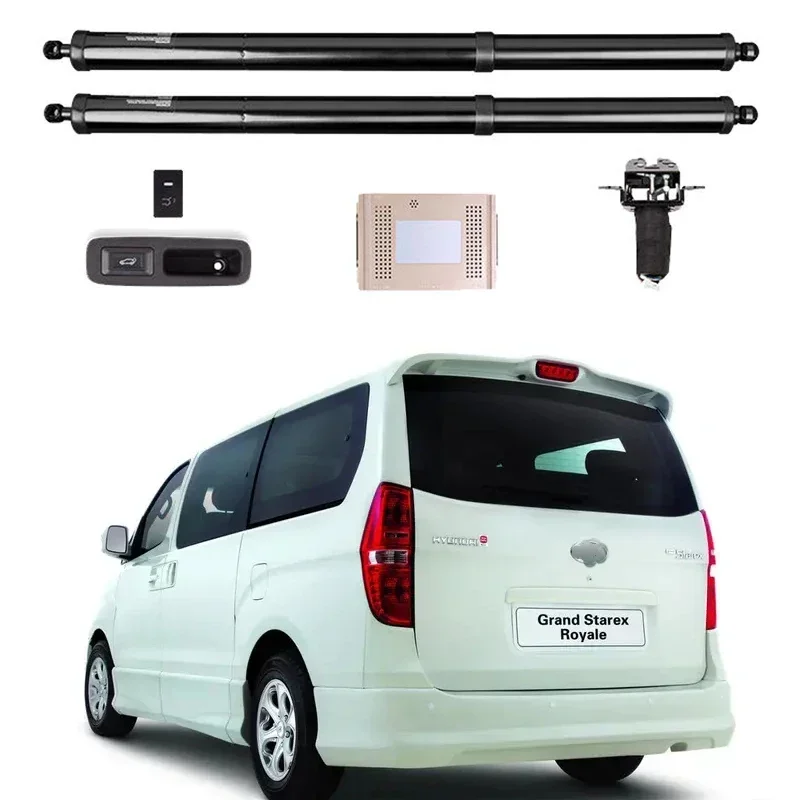 Электрическая задняя дверь для Hyundai H1 2012-2019, умный автоматический замок на присоске, модификация багажа, автомобильные принадлежности
Электрическая задняя дверь для Hyundai H1 2012-2019, умный автоматический замок на присоске, модификация багажа, автомобильные принадлежности
