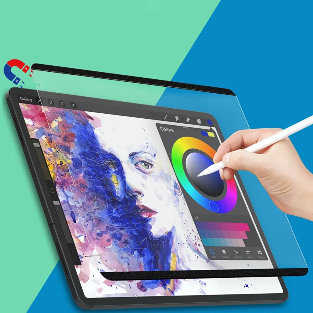 Magnetic Paper Texture Film Like Screen Protector For iPad 10th 9th 8th 7th 6th 5th Generation Air 1 2 9.7'' 10.2'' 
Magnetic Paper Texture Film Like Screen Protector For iPad 10th 9th 8th 7th 6th 5th Generation Air 1 2 9.7'' 10.2''