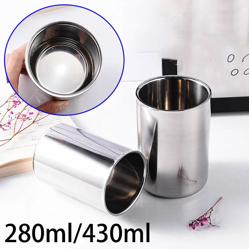 1pc Drinking Cup Double Wall Stainless Steel For Beer Coffee Tea Mug Drinkware Accessories For Kitchen Dining And Bar
1pc Drinking Cup Double Wall Stainless Steel For Beer Coffee Tea Mug Drinkware Accessories For Kitchen Dining And Bar