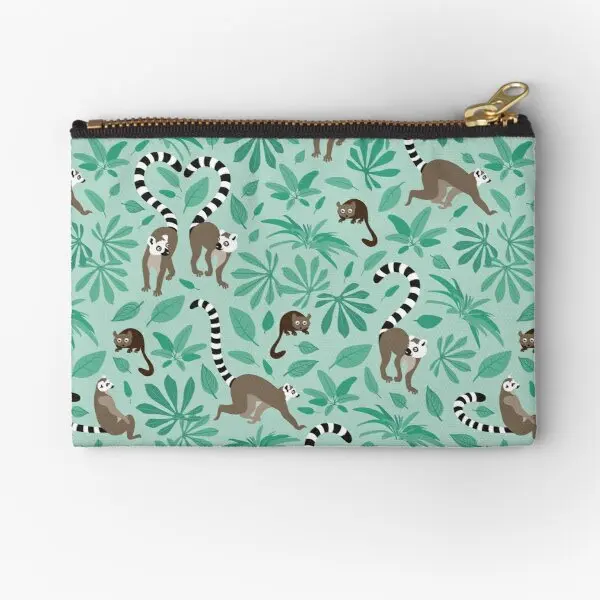 Lemur Love Mint Leaves Zipper Pouches Pure Wallet Cosmetic Money Panties Storage Packaging Coin Socks Underwear Key Small Bag
Lemur Love Mint Leaves Zipper Pouches Pure Wallet Cosmetic Money Panties Storage Packaging Coin Socks Underwear Key Small Bag