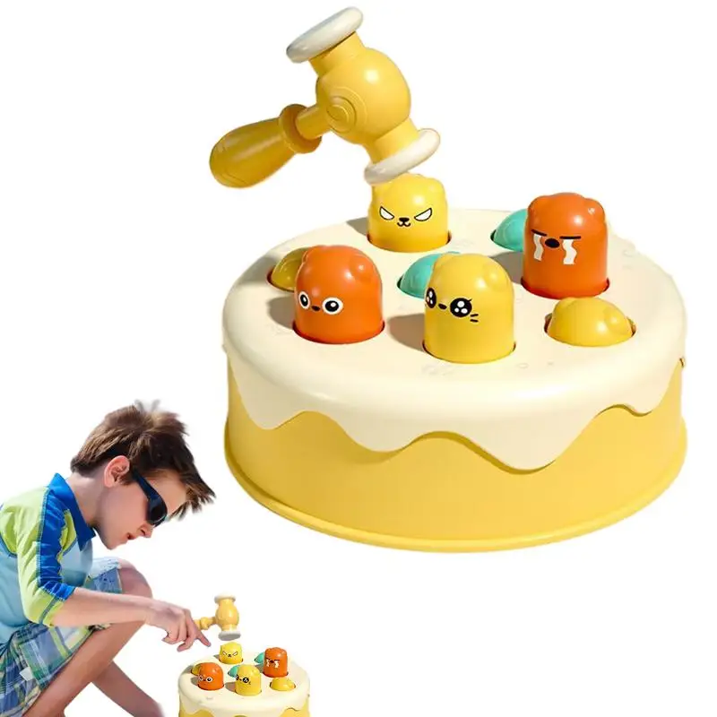 Детская игра Whack, Игрушки для развития и развития координации рук и глаз с молотком, обучение по методике Монтессори
Детская игра Whack, Игрушки для развития и развития координации рук и глаз с молотком, обучение по методике Монтессори