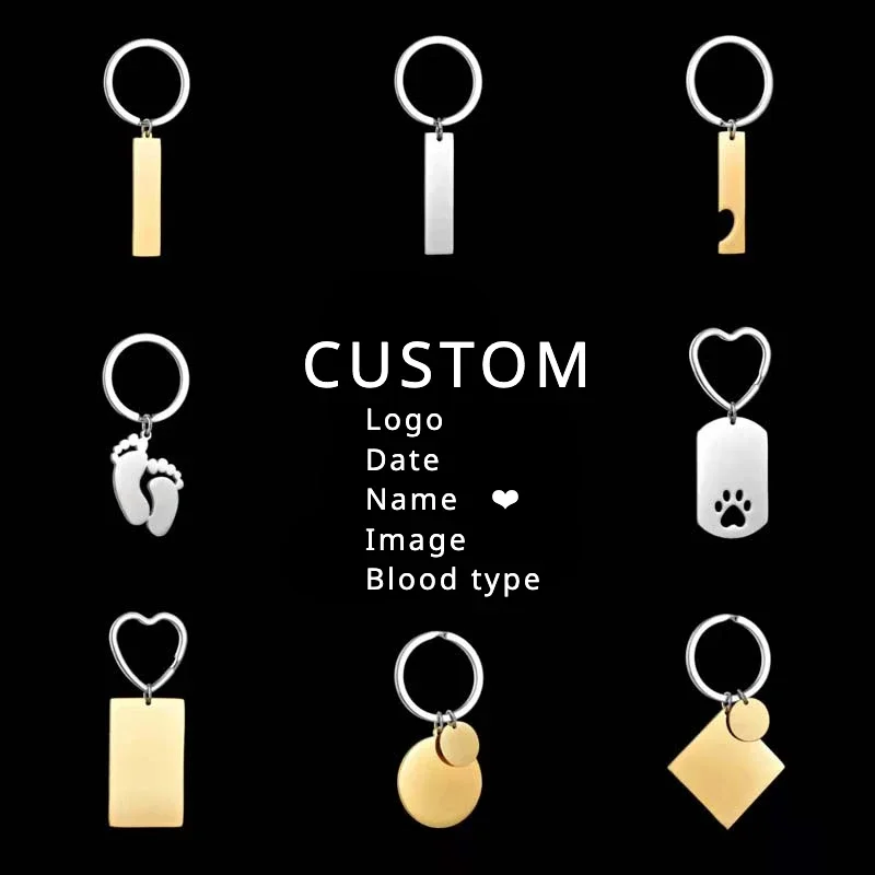 Customized Birthday Anniversary Keychain Stainless Steel Laser Engraving Logo Key Chain Ring Personal Newborn Baby Keyring Gift
Customized Birthday Anniversary Keychain Stainless Steel Laser Engraving Logo Key Chain Ring Personal Newborn Baby Keyring Gift