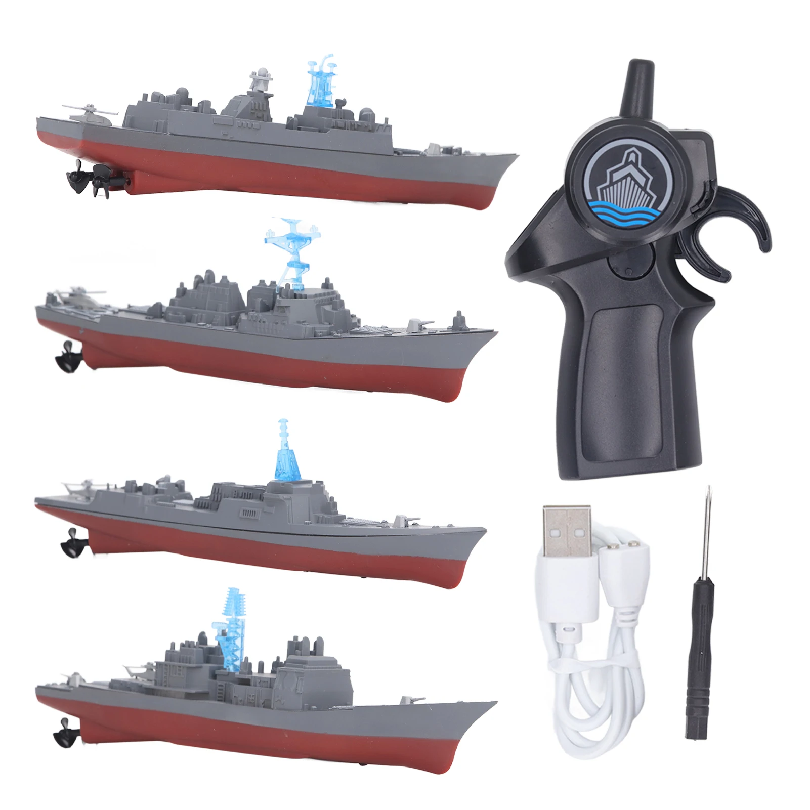 2.4G RC Aircraft Carrier Toy Simulation Military Ship Model Dual Propeller Water Sensor Remote Control Ship Toy Gift For Boys
2.4G RC Aircraft Carrier Toy Simulation Military Ship Model Dual Propeller Water Sensor Remote Control Ship Toy Gift For Boys