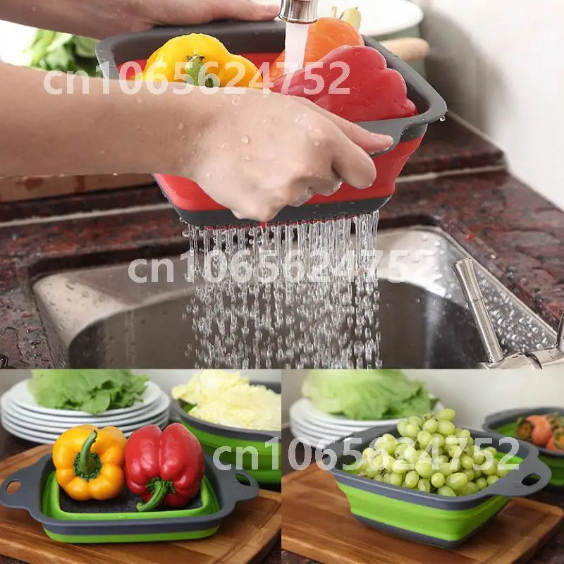 Collapsible Fruit Vegetable Washing Basket Strainer Dish Drainer Silicon Colander Foldable Drainer Kitchen Storage Tool
Collapsible Fruit Vegetable Washing Basket Strainer Dish Drainer Silicon Colander Foldable Drainer Kitchen Storage Tool