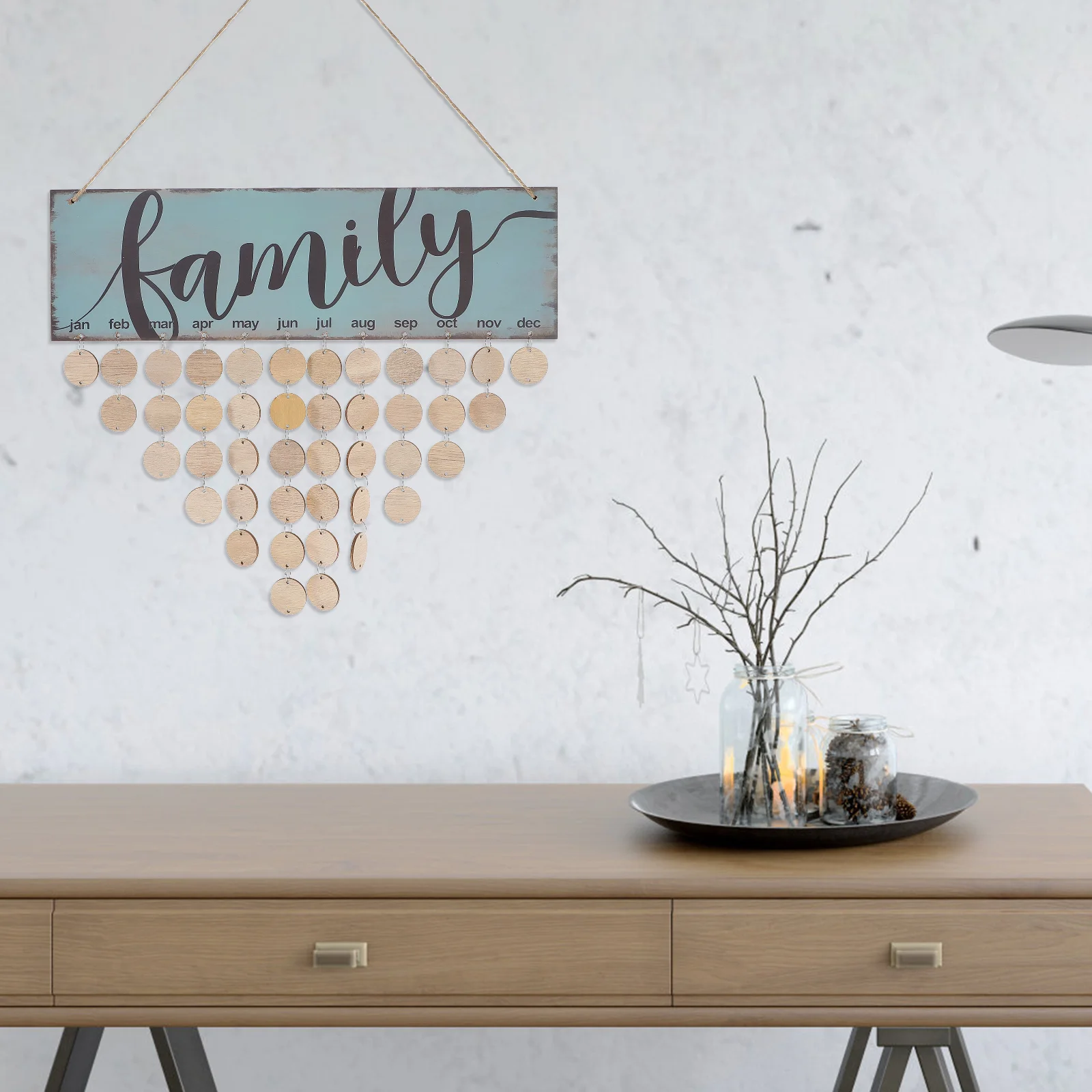 1 PC Wooden Home Decoration DIY Wooden Calendar Wall Hanging Plaque Board for Memo Calendar Anniversary Reminder Memory Board
1 PC Wooden Home Decoration DIY Wooden Calendar Wall Hanging Plaque Board for Memo Calendar Anniversary Reminder Memory Board