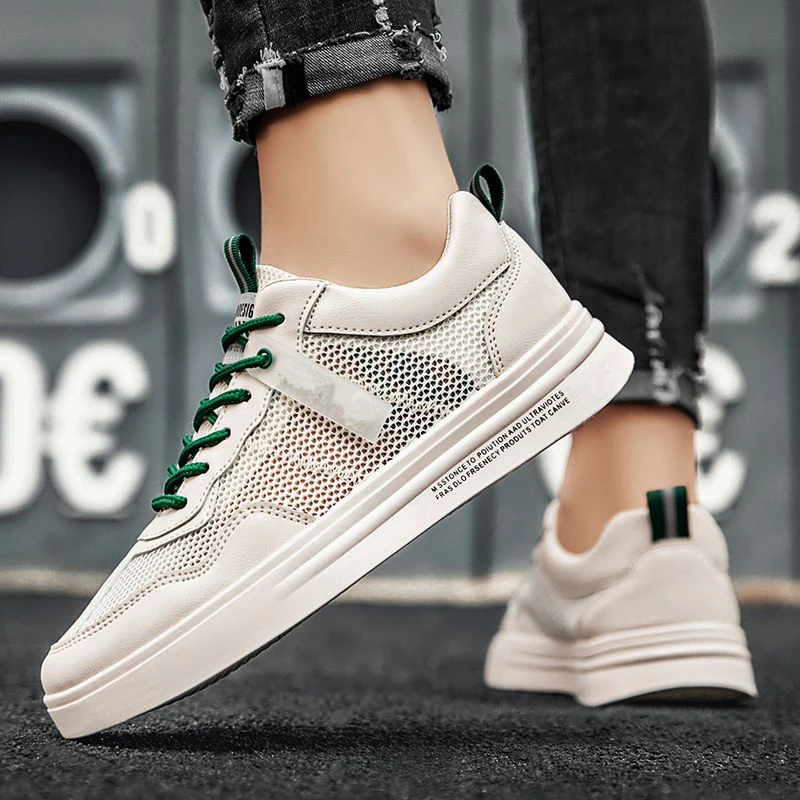 Summer Shoes for Men Shoes Mesh Breathable 2023 New Arrival Trend Casual White Board Fashion Sneakers Shoes Lace-up
Summer Shoes for Men Shoes Mesh Breathable 2023 New Arrival Trend Casual White Board Fashion Sneakers Shoes Lace-up