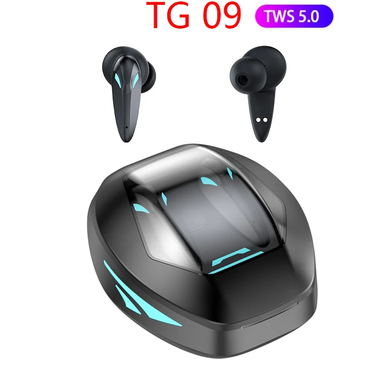 

TG09 TWS Wireless Bluetooth Headset Low Delay Earplugs E-Sports Game Waterproof Sweat-Proof Mobile Phone Universal Noise PK Y80