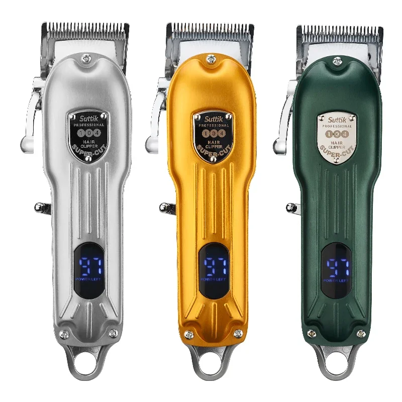 JM104 Hair Clipper Professional Trimmer for Men Rechargeable Hair Trimmer LCD Display Trimmer Cordless Hair Cutter Men's Shaver
JM104 Hair Clipper Professional Trimmer for Men Rechargeable Hair Trimmer LCD Display Trimmer Cordless Hair Cutter Men's Shaver
