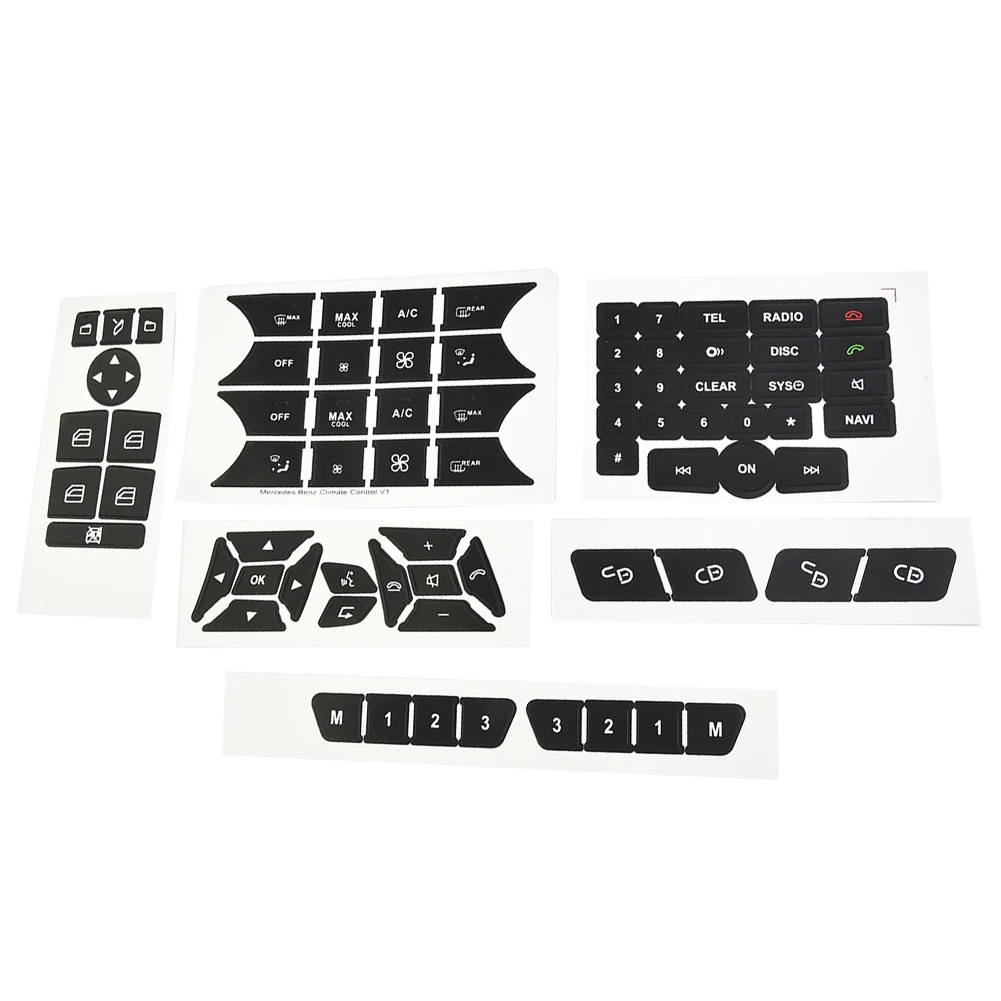 Car Stickers Decals For Mercedes 2007-2014 Repair Button Door Steering Climate Control A/C Windo W Radio Stickers
Car Stickers Decals For Mercedes 2007-2014 Repair Button Door Steering Climate Control A/C Windo W Radio Stickers