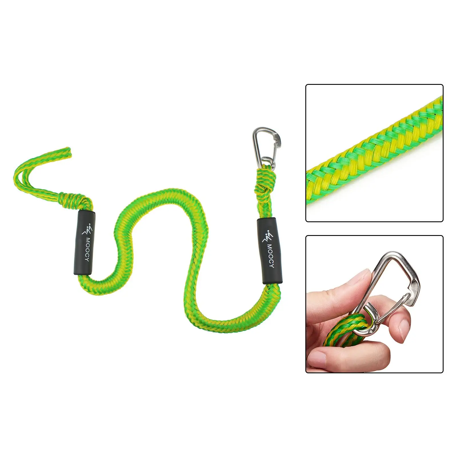 4FT Bungee Dock Line Boat Ropes for Docking Line Mooring Rope with Stainless Steel Clip Accessories for Boats
4FT Bungee Dock Line Boat Ropes for Docking Line Mooring Rope with Stainless Steel Clip Accessories for Boats