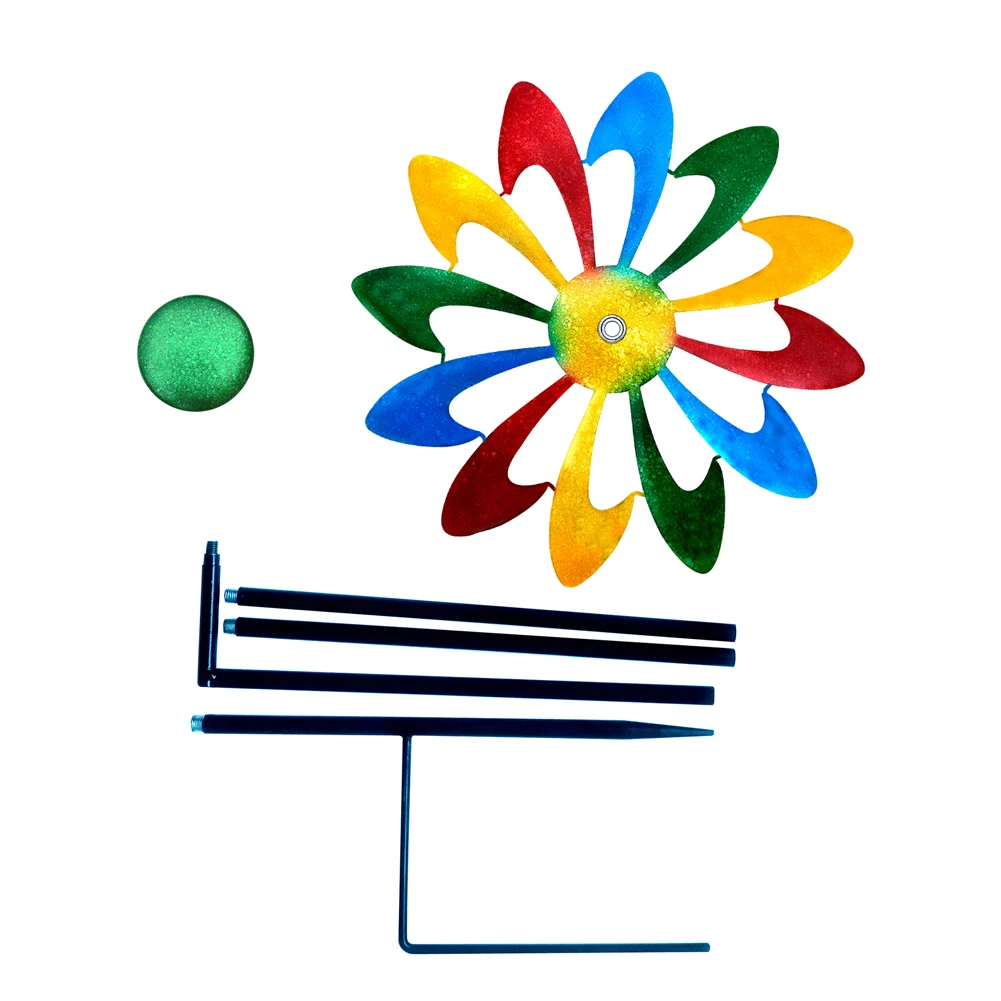 Iron Art Home Decor Gift Yard Ground Stake Lawn Wind Spinner Coloful For Garden Craft Patio Landscaping Windmill
Iron Art Home Decor Gift Yard Ground Stake Lawn Wind Spinner Coloful For Garden Craft Patio Landscaping Windmill