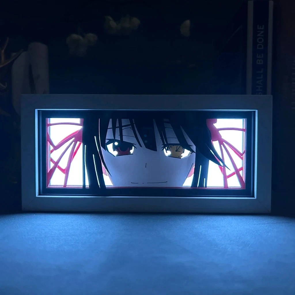 Креативный лайтбокс с датой и прямой трансляцией, Kurumi Tokisaki, светодиодный ночник, украшение для спальни, настольная лампа, аниме, светодиодный лайтбокс с функцией глаз
Креативный лайтбокс с датой и прямой трансляцией, Kurumi Tokisaki, светодиодный ночник, украшение для спальни, настольная лампа, аниме, светодиодный лайтбокс с функцией глаз