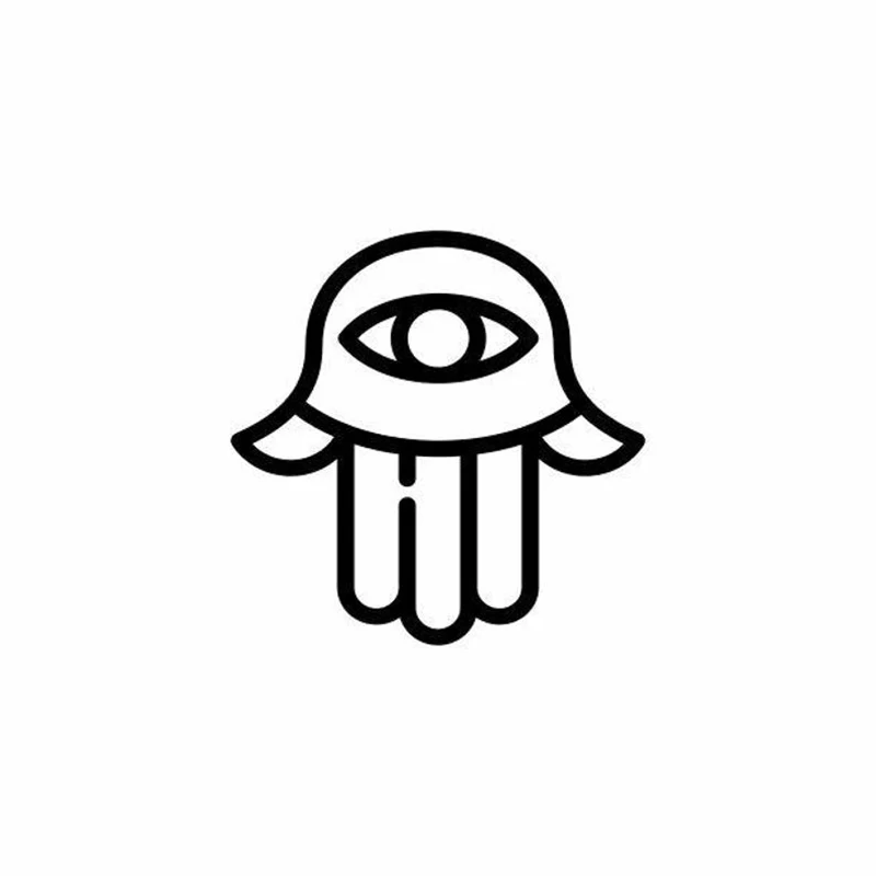 Наклейка на автомобиль Hamsa, водонепроницаемые Стикеры, аксессуары для стайлинга автомобиля, черные/белые
Наклейка на автомобиль Hamsa, водонепроницаемые Стикеры, аксессуары для стайлинга автомобиля, черные/белые