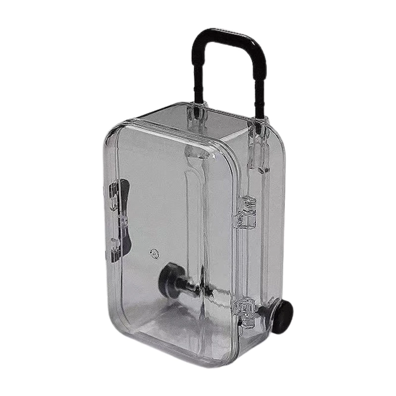 Simple Suitcase Transparent Jewelry Storage Box Earrings Hair Clip Finishing Boxes Gift Dropshipping
Simple Suitcase Transparent Jewelry Storage Box Earrings Hair Clip Finishing Boxes Gift Dropshipping