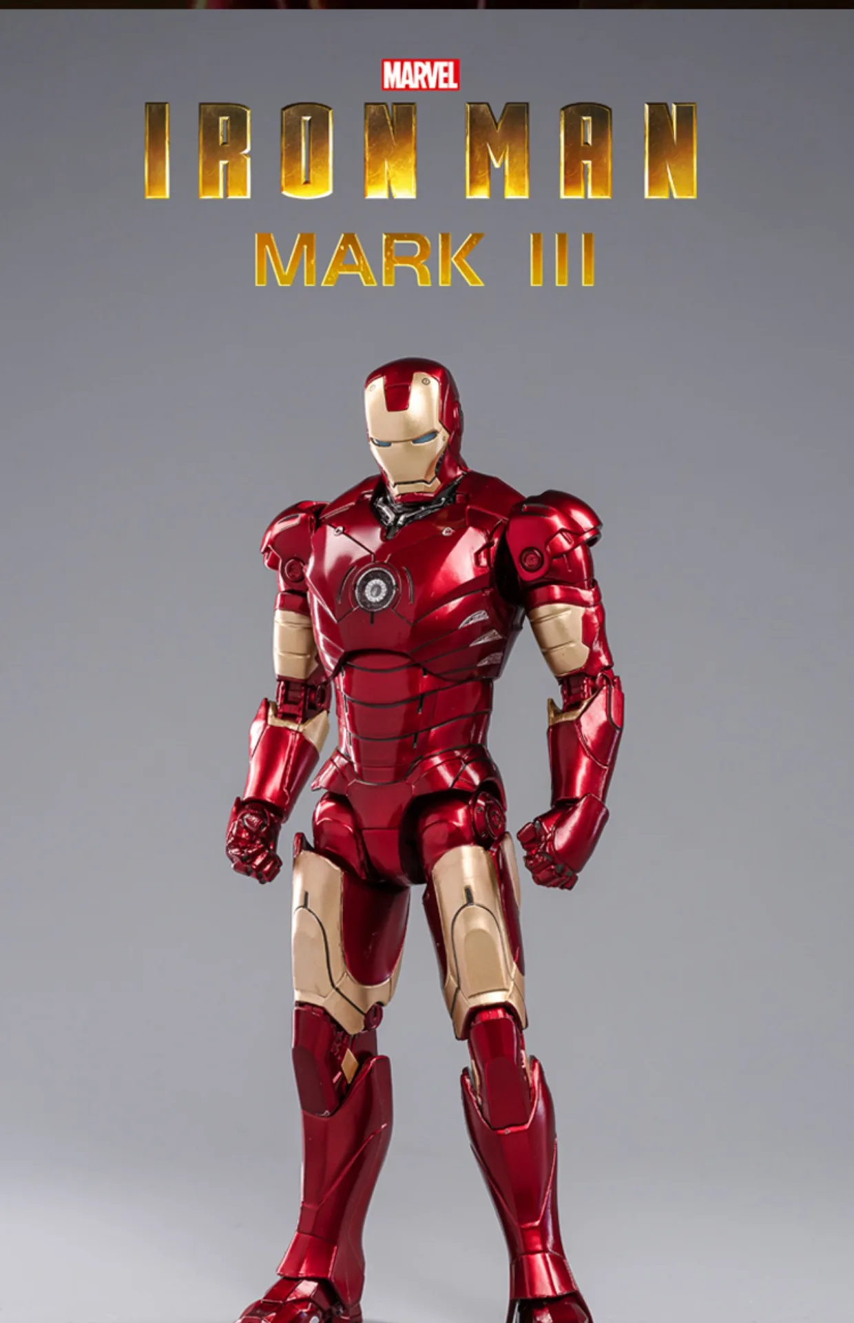 

Avengers Tony Stark Legends Original Marvel Iron Man Mk1-7 Mark Hall Of Armor Set Of 1-7 Action Figure Zd Toys Model Doll Gift