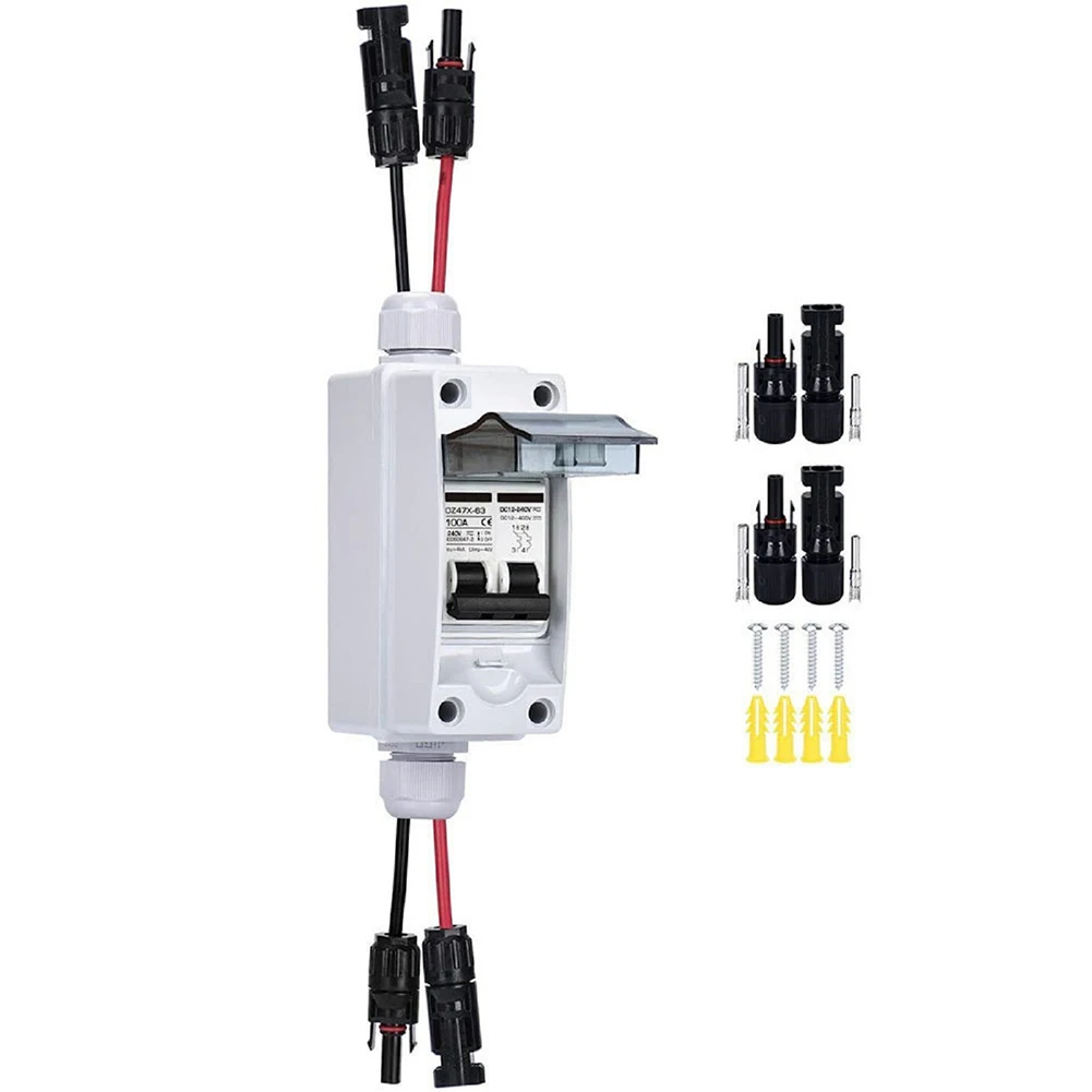 PV Isolator Switch for Solar Panel Rated Voltage DC12 400V Nominal Current 100A IP65 Waterproof Easy Installation
PV Isolator Switch for Solar Panel Rated Voltage DC12 400V Nominal Current 100A IP65 Waterproof Easy Installation