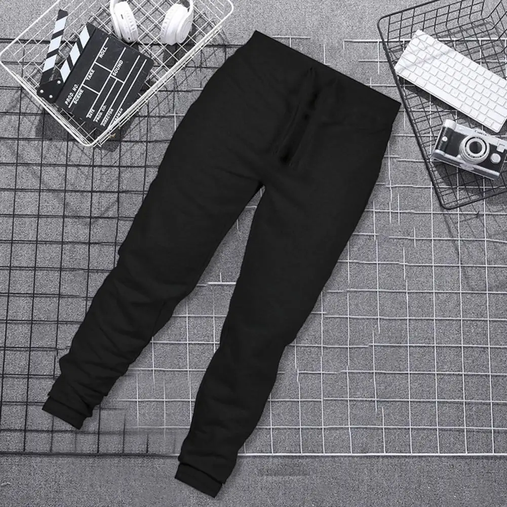 Men Jogging Pants Men Sweatpants Thickened Plush Men's Winter Pants Warm Slim Fit Sports Trousers with Elastic Waist
Men Jogging Pants Men Sweatpants Thickened Plush Men's Winter Pants Warm Slim Fit Sports Trousers with Elastic Waist
