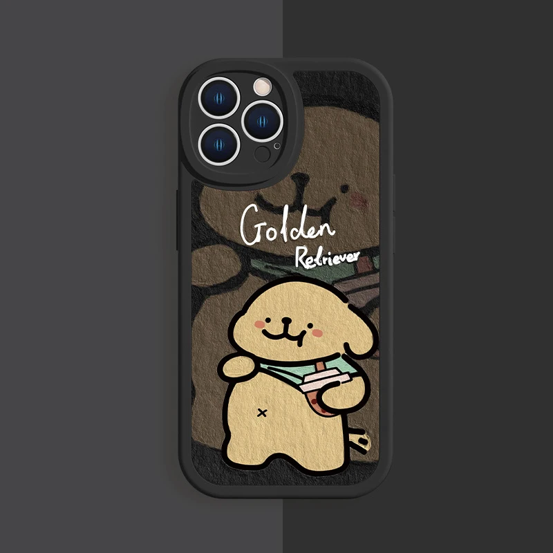 Phone Case For Lovers Couples Fit for iPhone 11 12 13 14 15 16 Pro Max XR X XS Mini 8 7 Plus SE 2020 Clear Case Cute Cartoon Dog Phone Case For Lovers Couples Fit for iPhone 11 12 13 14 15 16 Pro Max XR X XS Mini 8 7 Plus SE 2020 Clear Case Cute Cartoon Dog