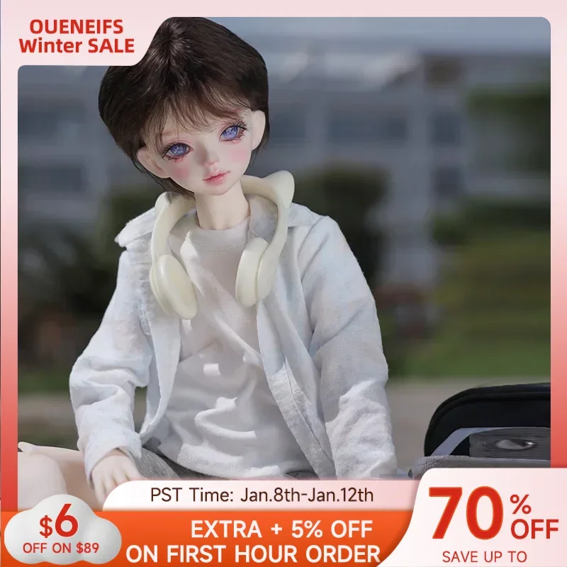 Shuga Fairy 1/4 Liver BJD Doll Sports Style Cool Boy For Listen To Music In The Summer Jointed Doll Gifts
Shuga Fairy 1/4 Liver BJD Doll Sports Style Cool Boy For Listen To Music In The Summer Jointed Doll Gifts