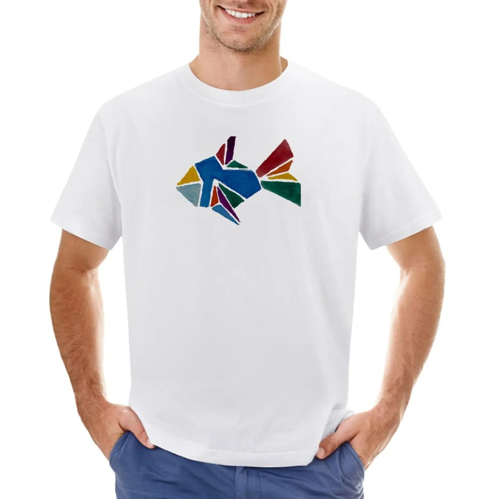 Rainbow watercolor origami fish T-Shirt korean fashion plain blacks customs design your own mens graphic t-shirts funny
Rainbow watercolor origami fish T-Shirt korean fashion plain blacks customs design your own mens graphic t-shirts funny