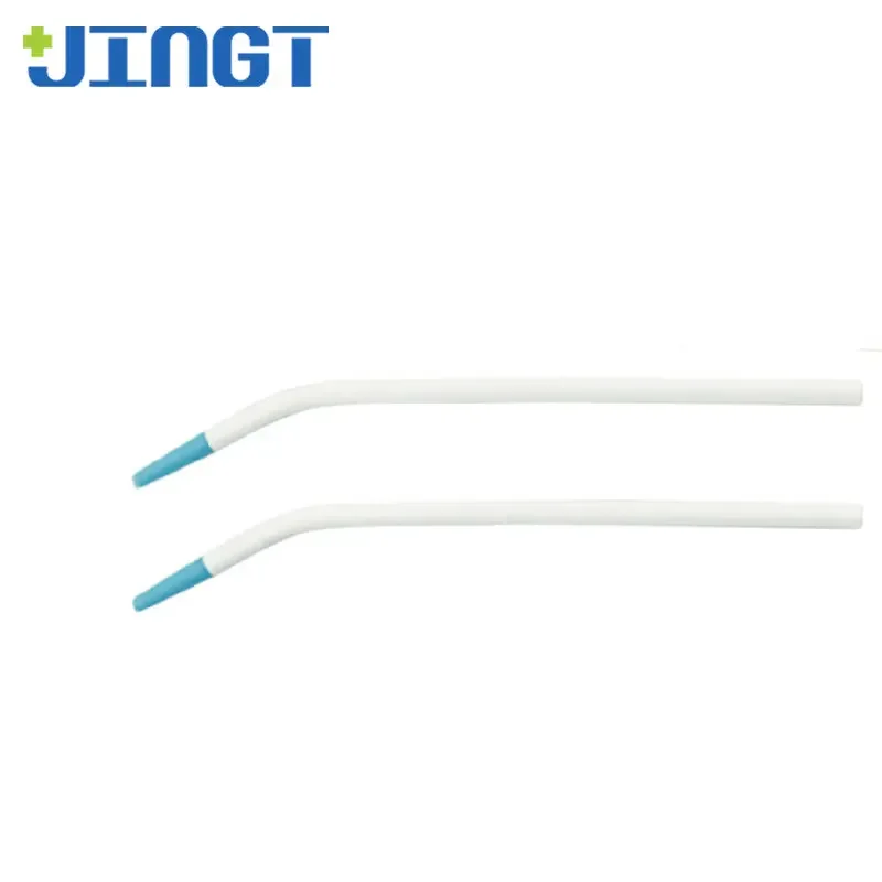 

JINGT 25pcs Dental French Long Bending Tube Surgery Curved Oral Straws Saliva Elbow Straw Plastic Bend Surgical Suction