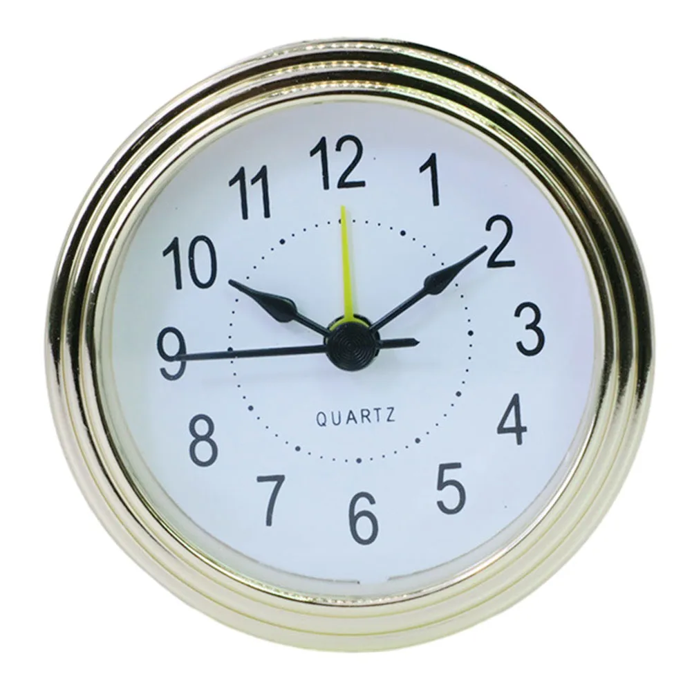 Clock Quartz Clock Insert 1 Pc 80*36mm Accessory Arabic Numeral Easy Installation Gold/Silver Plastic+PVC+Glass
Clock Quartz Clock Insert 1 Pc 80*36mm Accessory Arabic Numeral Easy Installation Gold/Silver Plastic+PVC+Glass