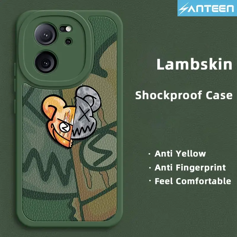 For Mi Xiaomi 13T Pro Case Trendy Leather Shell Camera Protective Soft Cover for Xiaomi 13T Pro
For Mi Xiaomi 13T Pro Case Trendy Leather Shell Camera Protective Soft Cover for Xiaomi 13T Pro