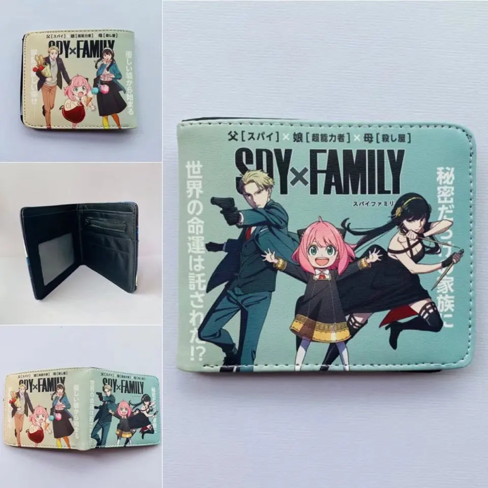 Japanese Cartoon Purse Anime spy x family Short Wallet with Card Slot Coin Pocket
Japanese Cartoon Purse Anime spy x family Short Wallet with Card Slot Coin Pocket
