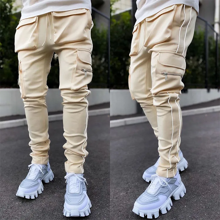 

Men Jogger Yoga Trousers Track Cargo Sweat Pants New Arrivals Spring Men Jogging Sweatpants Running Sports Gym