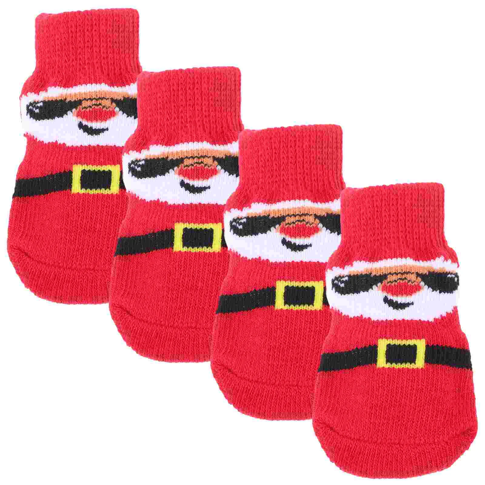4 Pcs Pet Socks Replaceable Dog Paw Protectors Breathable Small Portable Antiskid Polyester Wear-resistant for Elder
4 Pcs Pet Socks Replaceable Dog Paw Protectors Breathable Small Portable Antiskid Polyester Wear-resistant for Elder