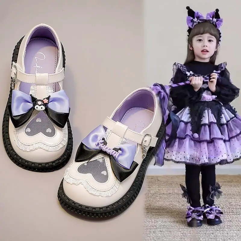 Sanrio Child Princess Shoes Sandals Summer Student Jk Leather Shoes 6-12 Years Old Kuromi Kawaii Anime Figure Cartoon Versatile
Sanrio Child Princess Shoes Sandals Summer Student Jk Leather Shoes 6-12 Years Old Kuromi Kawaii Anime Figure Cartoon Versatile