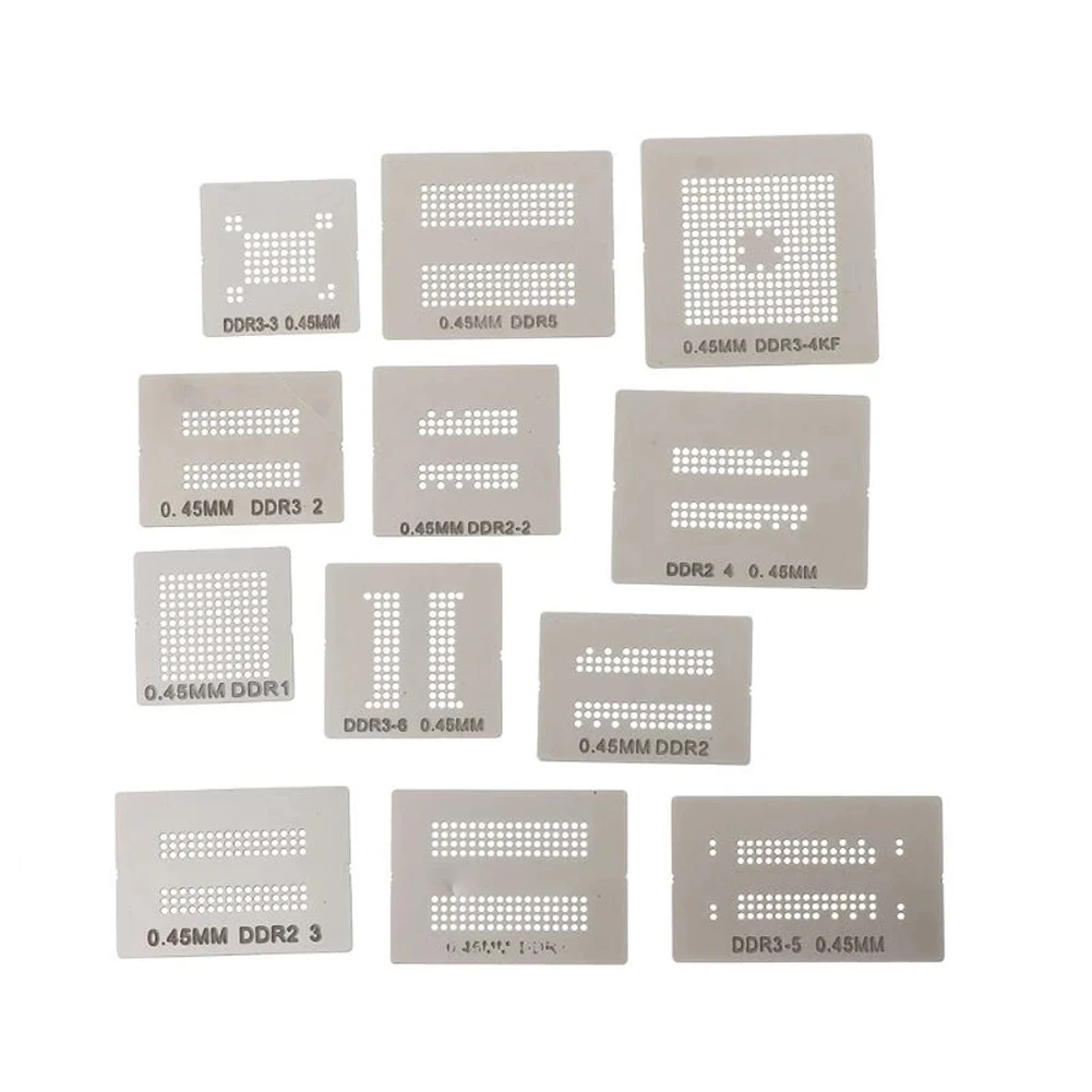 12/14PCS6.7*1.5*2.7cm Stainless Steel Template Reballing Station Type L Wrench For BGA Package Memory Desktop Graphics Memory
12/14PCS6.7*1.5*2.7cm Stainless Steel Template Reballing Station Type L Wrench For BGA Package Memory Desktop Graphics Memory